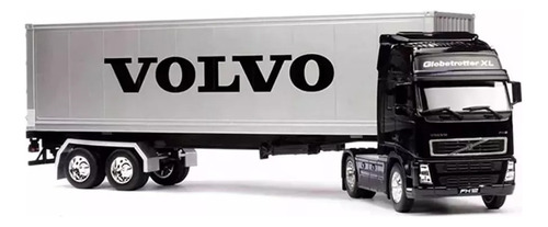 Camión Volvo Fh Con Acoplado 1:32 Metal Welly
