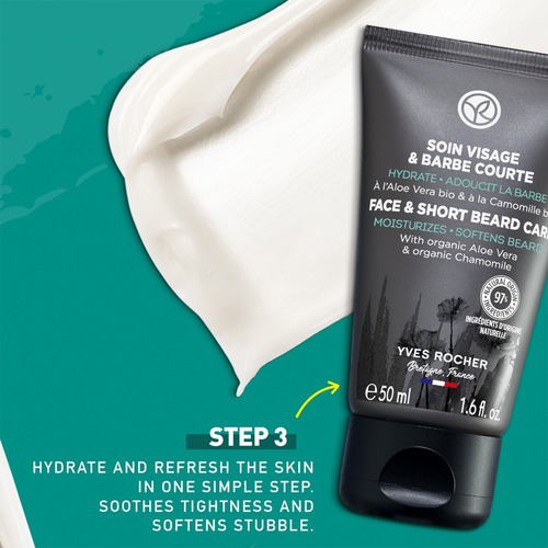 Kit Afeitar Espuma Balsamo Crema Piel Sensible Yves Rocher