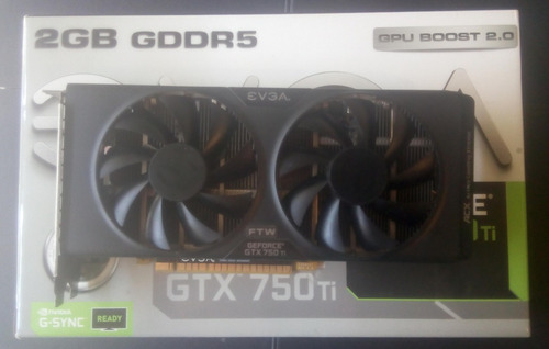Imagen 3 de 9 de Tarjeta Gráfica/video Evga Geforce Gtx 750 Ti 2gb Gddr5