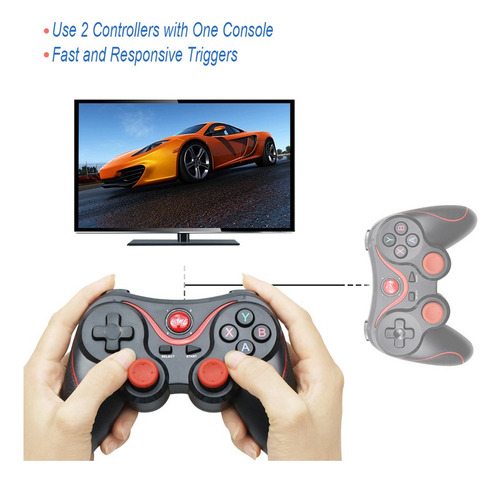 X3 Teléfono Móvil Bluetooth Inalámbrico Android Gamepad + So