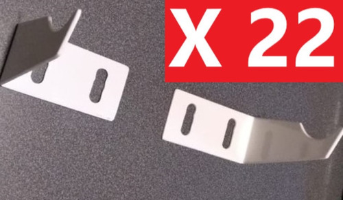X22 Juegos Pares Mensula Durlock Soporte Radiador Calefaccio
