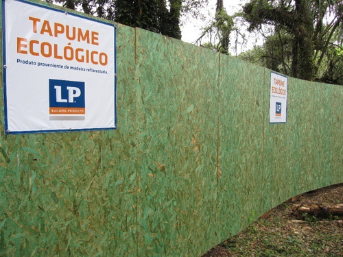 Imagen 5 de 9 de Osb Tapume Verde Fenolico 10 Mm 1,22x2,20 Mts Cerramientos