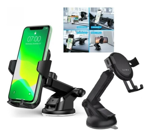 Soporte Celular Auto Con Brazo Porta Celular Plegable