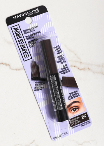 Maybelline Gel Cejas Express Brow 262 Café Oscuro Maquillaje Café Oscuro
