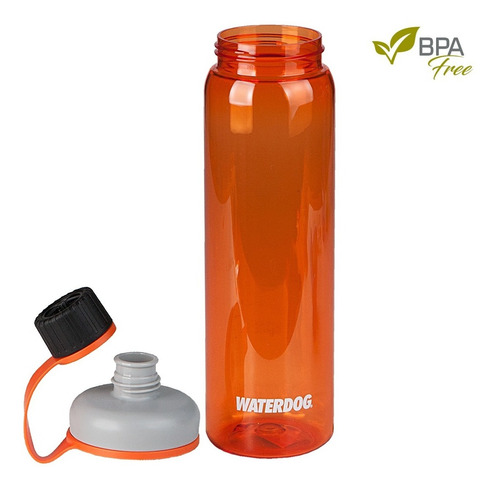 Botella Waterdog Libre De Pba 800cc Pb1080or Naranja