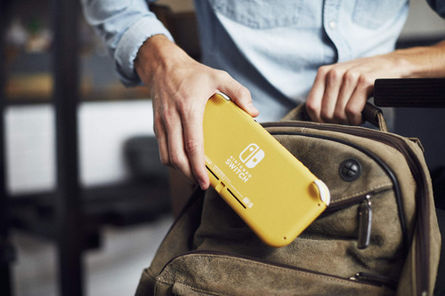 Consola De Juegos Nintendo Switch Lite Amarilla