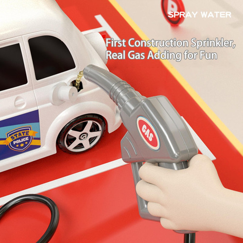 Juego De Juguetes De Gasolinera Para Niños Juego De Niebla P