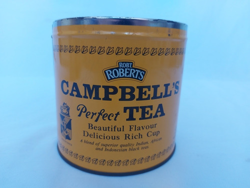 Lata Antiga Decorativa - Campbelsl's Tea - Sem Tampa (13 A)
