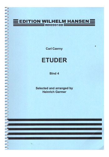 C. Czerny-germer: Etudes Book 4, Selected Pianoforte Etudes.