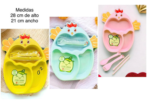 Plato Para Niños  Y Niñas 