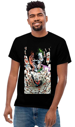 Playera Superheroes Villano Joker Diseño 125 Guason Beloma