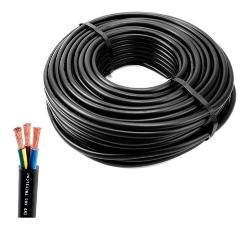 Cable Tipo Taller 3x1,5mm Normalizado Ayan X 10 Metros