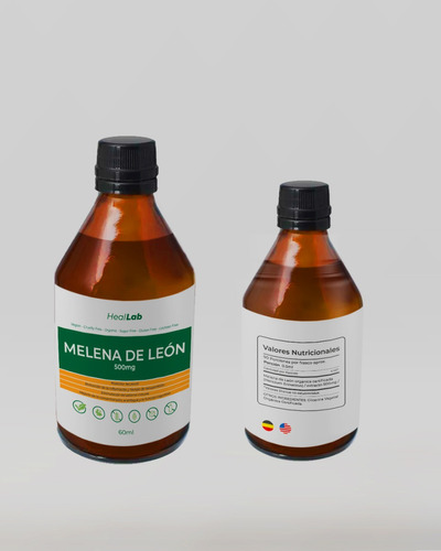 Melena Leon 500 Mg Solucion Oral  60 Cc Pack 3 Meses