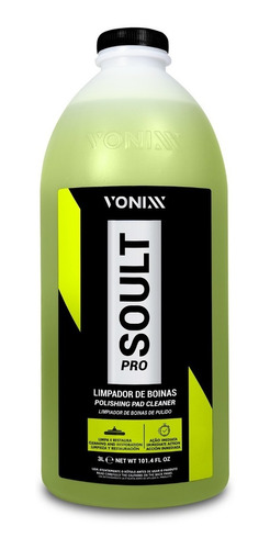 Limpador D Boinas Polimento Automotivo Soult Pro 3l Vonixx *