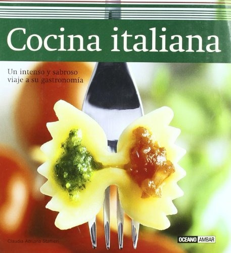 Libro Cocina Italiana Tela  De Claudia Adriana Staffieri