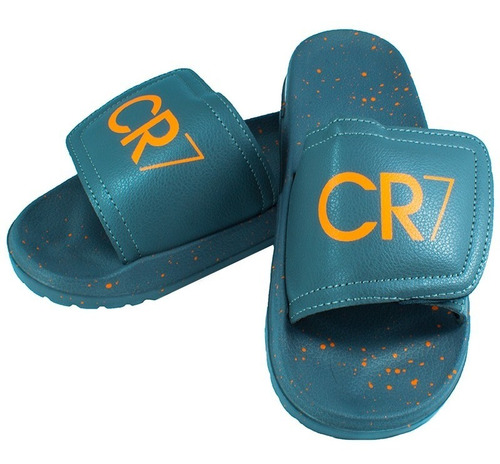 Imagen 3 de 4 de Sandalias Casual Cr7 Gris Cr710gn Moletto