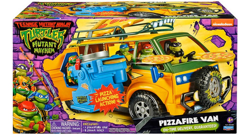 Tortugas Ninja Vehiculo Pizza Van 83468