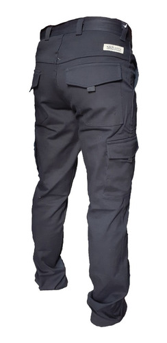 Pantalon Cargo Elastizado Explora Trabajo Hombre Semi Slim 