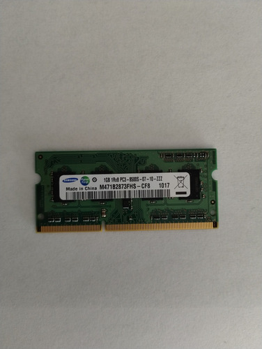 Memoria Samsung So-dimm Ddr3 1gb Pc3 8500s (Usado)