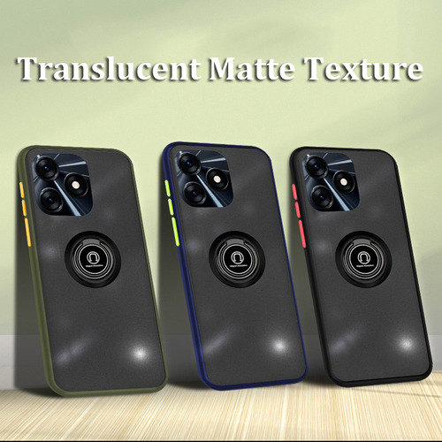 . Funda For Tecno Spark 10 10c Textura Tener Vidrio Membrana