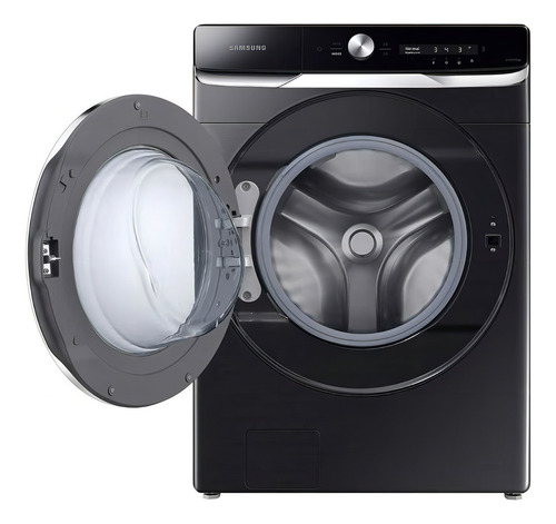 Lavadora automática Samsung inverter hasta 25kg color negro