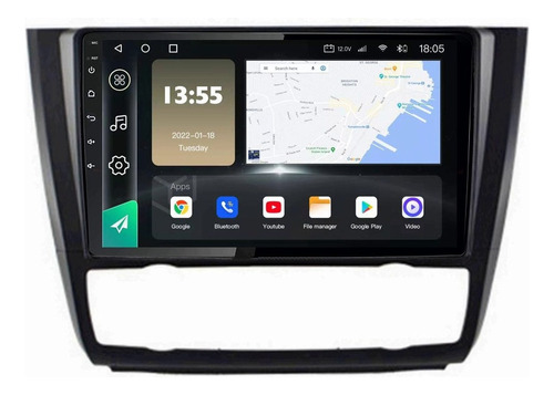 Pantalla Bmw Series 1 Carplay 04-12 Estereo 2+32  Android 14