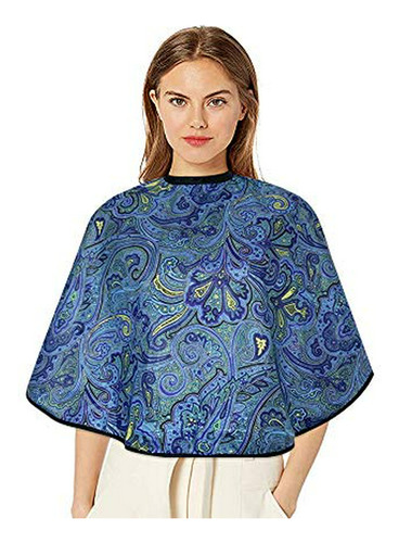 Noverlife Bohemian Makeup Cape, Shortie Makeover Comb-out Ca