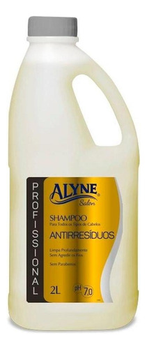 Shampoo Reparador Alyne Anti Residuos 2l Uso Profissional