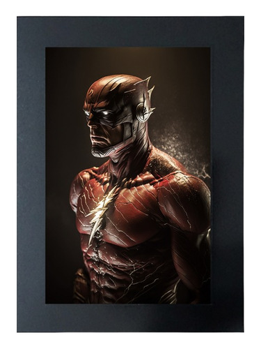 Cuadro De Flash Barry Allen Multiverso # 5