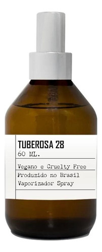 Essência Do Brasil Artesano Perfume Tuberosa 28 - 60ml Vegano E Cruelty Free Perfume 60ml Para Sem Gênero