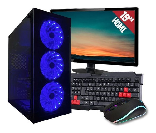 Computador Pc Completo Intel I3 4°geração 8gb Hd 500gb Wi-fi