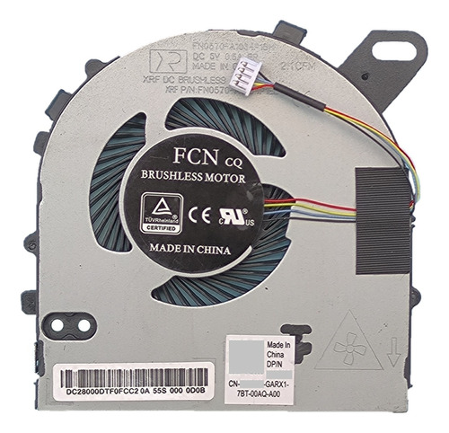 Fan Dell Inspiron 15 7560 Serie 7000 P61f001 Cooler Original