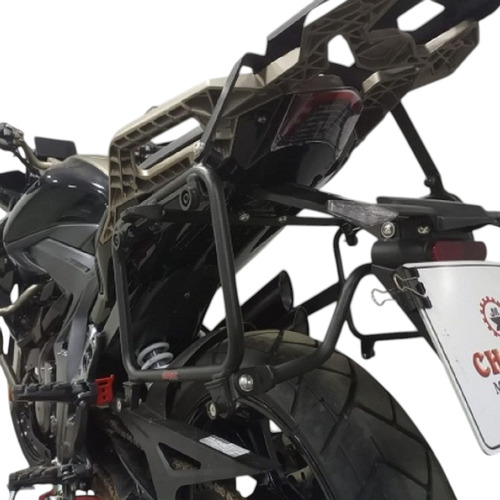 Suporte De Bau Lateral Monokey Zontes T-310 Chapam Mototeca
