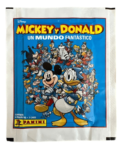 Panini 4573b Sobres Disney Mickey Y Donald Un Mundo