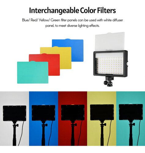 Pt Compatible Andoer - Kit De Luz De Vídeo Led Usb (2