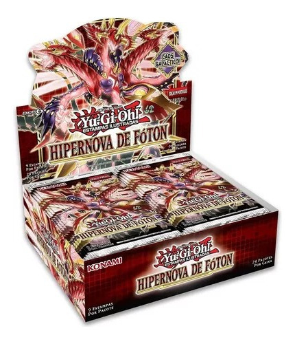 Booster Box Yu-gi-oh Hipernova De Fóton Konami Pt-br