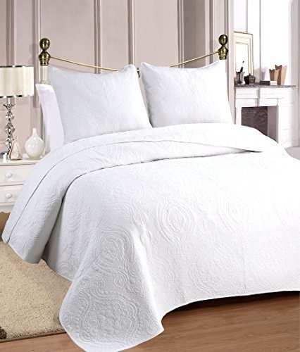 Cozy Line Home Fashions Bailee Matelasse Medallion Juego De 