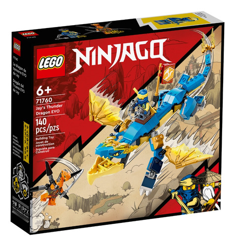 Lego Ninjago - Dragão Trovão Evo Do Jay 71760