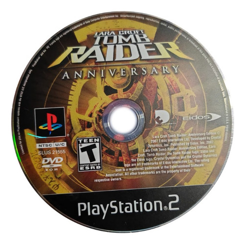 Lara Croft Tomb Raider Anniversary Ps2 (Reacondicionado)