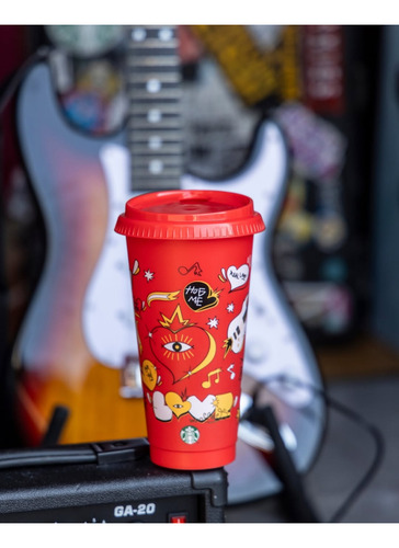 Starbucks Vaso Reusable San Valentin 710ml Mex2025 + Tarjeta
