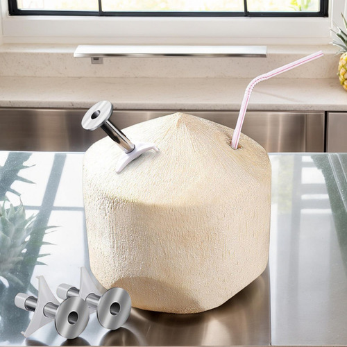 Abridor De Cocos Abridor De Nueces De Coco Herramienta Perfo