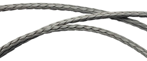 Kit 20 Metros Cabo Dyneema Sk78 2mm Resinado Cinza