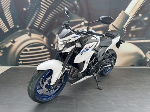 Imagem 3 de 8 de Gsx 750 S Az - Branca E Azul - 2022 (zero Km)
