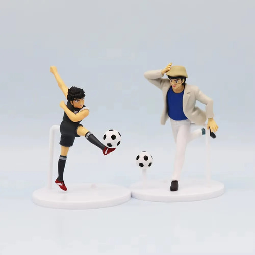Juego De 6 Figuras De Acción De Pvc Del Capitán Tsubasa, Mod