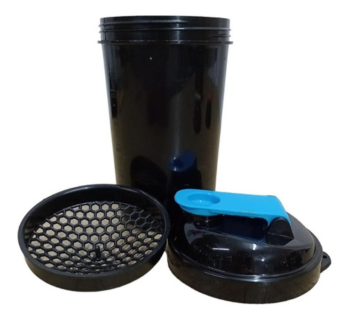 Imagen 2 de 7 de Vaso Shaker 100% Calidad Tapa A Rosca Y Rejilla Anti Grumos