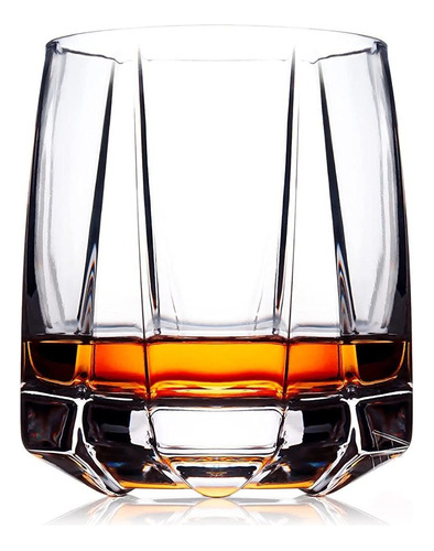 Mesop Studios Crystal Whiskey Vasos Set De 2 | Vidrio Pasado