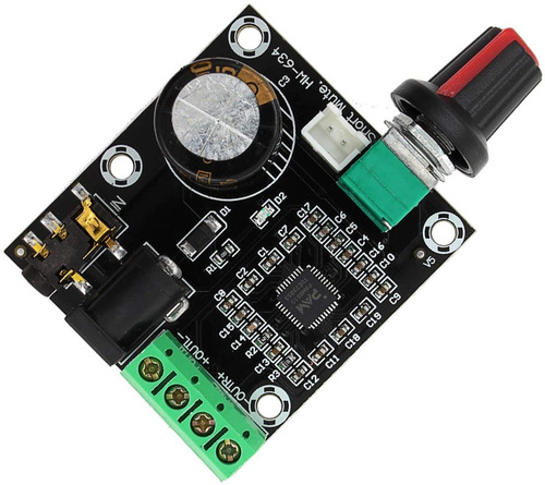 Imagen 3 de 4 de Modulo Amplificador Pam8610 Pote 2x15w 7v A 15v | Icutech