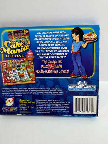 Cake Mania Pc Juego (Usado)