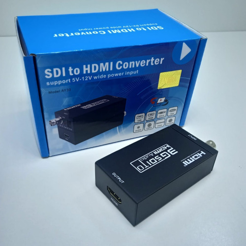 Convertidor Bnc Sdi  Hdm Sdi Video 5v-12v 