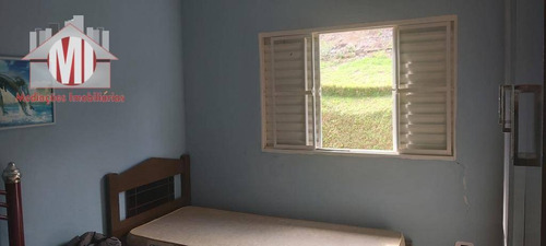 Ótima Chácara Com 04 Dormitórios, Linda Vista, Jardim, Pomar, Bairro Com Internet A Fibra, À Venda, 1300 M² Por R$ 290.000 - Rural - Pinhalzinho/sp - Ch0904